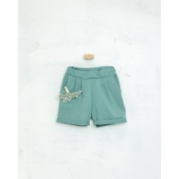 Vaikiški šortai Comfy Mint | Mini Meška | Pagaminta Lietuvoje